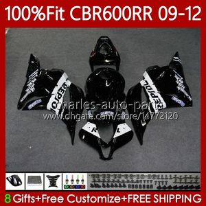 OEM Code Code для Honda CBR600 CBR 600 F5 RR CC 2009-2012 Body 69No.118 CBR 600RR 600F5 2009 2011 2011 2011 2011 600cc CBR600RR 09 10 11 12 Дополнительные формы для инъекций Repsol Black