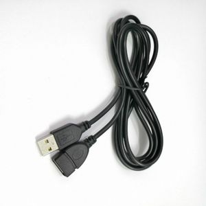 Оптовая черная кабель контроллера длины 3 м для PS Mini Classic USB удлинители кабели шнур