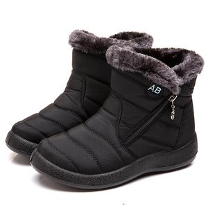 Erkekler Kadın Çizmeler Hafif Kış Boot Ayakkabı Bayan Ayak Bileği Botas Mujer Su Yemeği Kar Patik Kadın Rahat Ayakkabılarda Kayma Peluş Ayakkabı