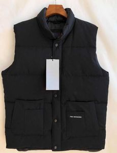 20SS Yeni Erkek serbest stil gerçek tüy aşağı Kış Moda yelek bodywarmer Gelişmiş Su Geçirmez Kumaş YANGIN FRHINOCEROS