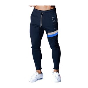 Erkek Skinny Sweatpants Erkekler Spor Eşofman Dipleri Joggers Rahat Pantolon Siyah Spor Salonları Jogger Parça Pantolon Artı Boyutu Pantolon LJ201103