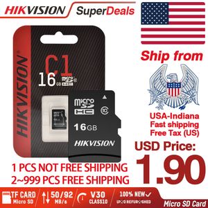 Micro SD Card Class10 C10 16 / 32/64/128 / 256G Max 92M / S MicrosdHCC UHS-I Memory TF Card Корабль из Индианы США