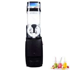 Slushy Machine Çift Tank Dondurulmuş İçecek Smoothie Dispenser Ticari Kar Erime Makinesi için Buz Soğutucu Yapımcı Yapıyor