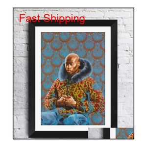 Kehinde Wiley Sanat Resim Sanatı Poster Duvar Dekoru Resim Baskı Unframe 16 Qylbki Bdenet