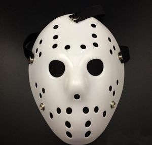 Halloween White Porous Mask Mask Jason Voorhees Freddy Horror Movie Hockey Scary Masks For Party Women Masquerade Costumes