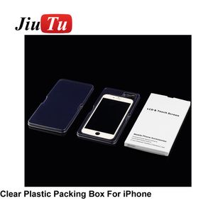 Wihte Kağıt Kutusu iPhone 5 6 7 8 x LCD Ekran Paketleme Paketi Perakende Cep Telefonu için Cep Telefonu Tamir Dükkanı