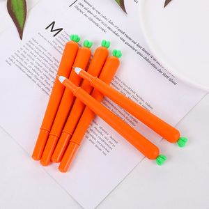Креативная морковная роликовая шариковая ручка 0.5 мм оранжевый овощной в форме студента канцелярские рождественские подарок