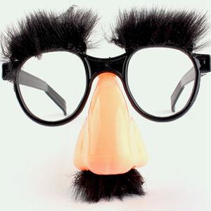 Gözlük Kaş Burun Bıyık Komik Aptal Nerd Cadılar Bayramı Yaşlı Adam Kostüm Partisi Dekorasyon