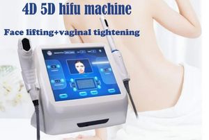 Taşınabilir 4D 3D hifu makinesi yüksek yoğunluklu odaklı ultrason hifi Yaşlanma Karşıtı yüz masajı ve vajinal sıkma güzellik salonu ekipmanları
