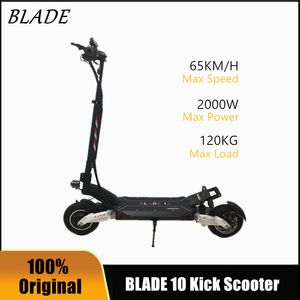 NEUER BLADE 10 Kick Scooter 60V 2000W Off-Road Smart Electric Scooter 20AH 28AH faltbares 10 Zoll Dual Motor Skateboard