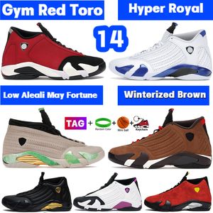 2023 Erkek Basketbol Ayakkabıları 14 14s Jumpman Tasarımcı spor ayakkabı Spor Salonu Kırmızı Toro Hiper Kraliyet Son Atış SE Siyah Antrasit Şeker Kamışı Thunder Kadın Erkek Spor Sneakers