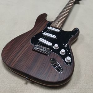 Profesyonel bas gitar, 6-string boyun, 41 inç, okoume, koyu kırmızı, çizgili zebra üst, fabrika özelleştirilmiş