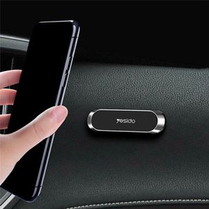 Araba Aksesuarları Iç Dekorasyon Manyetik Araba Telefonu Tutucu Dashboard Mini Şerit Şekli Standı Iphone Samsung Duvar Magnet GPS Araba Dağı