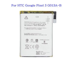 1x 2915mAh / 11.20Wh G013A-B Telefon HTC Google Pixel 3 Pixel3 Piller İçin Yedek Pil