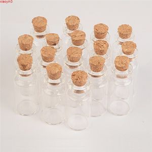 2 ml Mini boş cam şişeler mantar ile 16 * 35 * 7mm küçük dilek şişe şişeleri kavanozlar 100 adet / lothigh kalite