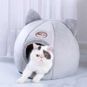 Warm Cat Cushion Kennel For Small Medium Large Dogs Cats Winter Pet House Puppy Mat Size M/L Dog Sofa Bed 201223