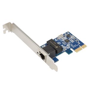 Gigabit ethernet lan pci express pci-e 1000mbps desktop computador host caso mainbaord 10/100/1000m RJ-45 placa de rede rtl8111e