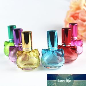 20pcs 10ml Perfume Glass Bottle Cat Shaped Empty Refillable Glass Spray Bottles Cosmetic Atomizer Travel Scent Packaging