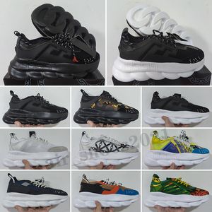 Chain Reaction Yükseklik Reaksiyon Sneakers Ayakkabı Moda Kar Üç Kişilik Beyaz Çok Renkli Süet Leaopard Koyu Yeşil Sarı Mavi Erkek Kadın Sneaker Eğitmenler