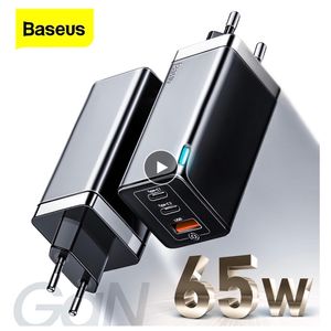 Baseus GaN2 Pro 65W USB C Charger Quick Charge 4.0 3.0 QC4.0 QC PD3.0 PD USB-C Type C Fast USB Charger For iPhone 12 Pro Max Samsung Macbook