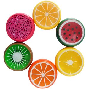 Красочные фруктовые игрушки хрустальные грязевые пушистые полимерные глины пластилин антидержавы детские игрушки лимона оранжевая канталупа