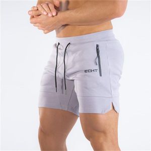 Running Shorts 2021 Sports Men Beaching Zip Pocket Trousers Bodybuilding Sweatpants Fitness Jogger Gyms