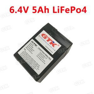 GTK 6V battery 6.4v 5ah lifepo4 lithium battery 5000mah with BMS for electronic scale solar street lamp emergency exit signs