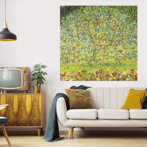 Домашнее декор Apple Tree Огромная картина маслом на холсте ремесла / HD Print Wall Art Picture Chationsation является приемлемой 21061305