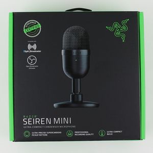Razer Seireen Mini USB Condenser Microphone Ultra-Compact Streaming Desk Mic Mice Luxemia