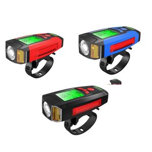 Fahrradlicht vorne Fahrradlicht 3 in 1 Radfahren Scheinwerfer wasserdichte Taschenlampe USB wiederaufladbare Fahrradbeleuchtung Fahrradzubehör Q1202 112 X2