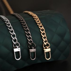 100cm Metal Chain DIY Replacement Shoulder Bag Strap Chain Gold Silver Black Handles Handbag Purse Bag Accessories