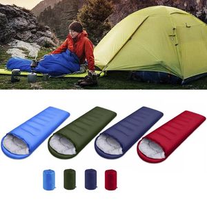 Sleeping Bags Camping Bag Ultralight Waterproof 4 Season Single Warm Envelope Backpacking For Outdoor Traveling Hiking