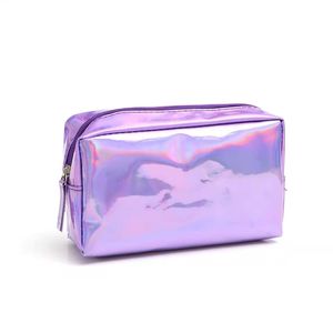 Косметическая сумка переносной макарон PU Case Adnemare Wornware Сплошная гидроизоталенная макияж.