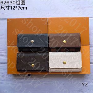 YQ Новая мода натуральная кожа мужские кошельки для ключей от автомобиля женская сумка для ключей двойная молния многофункциональный чехол для ключей для дома