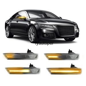 Flowing Side Wing Rearview Mirror Indicator Blinker LED Dynamic Turn Signal Light 2Pcs Repeater
