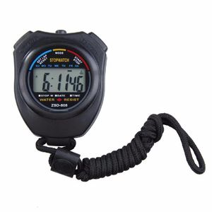 Digital display stopwatch handheld Counter positive timer time alarm calendar Running training Referee use life waterproof with lanyard zsd-808