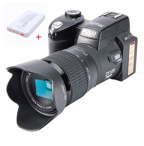 Цифровые камеры 2021 HD камера D7100 33MP Авто фокус Профессиональный SLR видео 24x Оптический зум Три объективная сумка Добавить одну батарею
