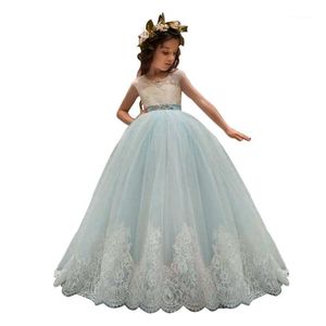 Kızın Elbiseleri Fabrika Doğrudan Satış Kore Versiyonu Çiçek Kız Prenses Elbise Düğün Için Parti Çocuk Saces Uzun Balo Toptan 101