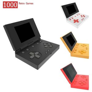 RS-96 Retro Handheld Game Consoles Can Store 1000 Games Portable Mini Flip Game Box 3.0 Inch LCD Color TV Video Game Player FC NES Rk 96