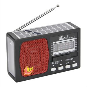 Солнечная зарядка радио FM AM S1-4 6 полос BT Portable Speaker с фонариком поддерживает USB TF MP3-плеер открытый мини громкоговоритель