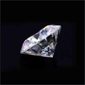 0,2CT до 5CT Real Lief Gemstones Moissanite Stones g Цвет круглой формы алмаз блестящий резак