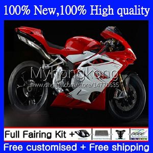 MV Agusta F4 R312 750S 1000 R 750 CC S 1000cc 05-06 Beyaz Kırmızı Sıcak Kusur İşlemi 6no.13 312R 750R 1000r Cowling 312 1078 S 05 06 MA MV F4 2005 2006 Bodys Kit