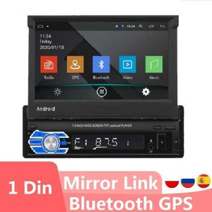 Araba Radyo 1din Android Multimedya Video Oynatıcı Navigasyon 7 
