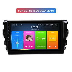 Zotye T600 için Araba DVD Oynatıcı 2014-2019 2Din Radyo 2 + 32GB Android 9 4CORE Ses Kontrolü