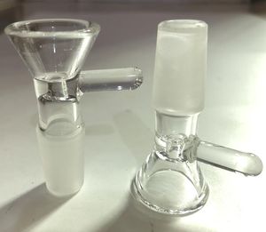 Männliche Glas-Trichterschale, Wasserpfeifen, Adapterschalen, Kräuter-Trockenölbrenner mit Griff, 14 mm, 18 mm, für Rauchwerkzeuge, Zubehör, Wasserbongs