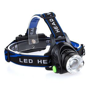 LED Headlamp 3modes T6 Zoomable Led Head lamp Flashlight Torch Headlight with Waterproof light for out fishing 148 W2