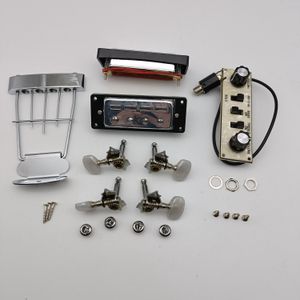 4 String Hofner Electric Bass Kits Turners + Pickups - Trapeente Haultse Protection Панель управления