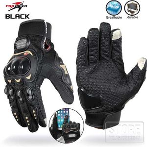 Генерация II Pro-Biker Motorcycle Перчатки Мотобикер Нескользящие гоночные сенсорные перчатки Motocross Glove 211224