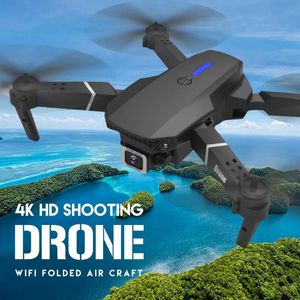 LSRC E525 Pro RC Drohne Automatische Hindernisvermeidung Weitwinkel HD 4K Dual Kamera Wifi Fernbedienung Faltbarer Quad Copter Dron