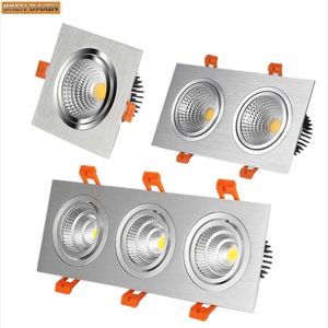 Downlights Dimmable Light High Quality LED Lamp-holder Square COB Down AC220V Household Indoor Durable Ceiling Spotlights
